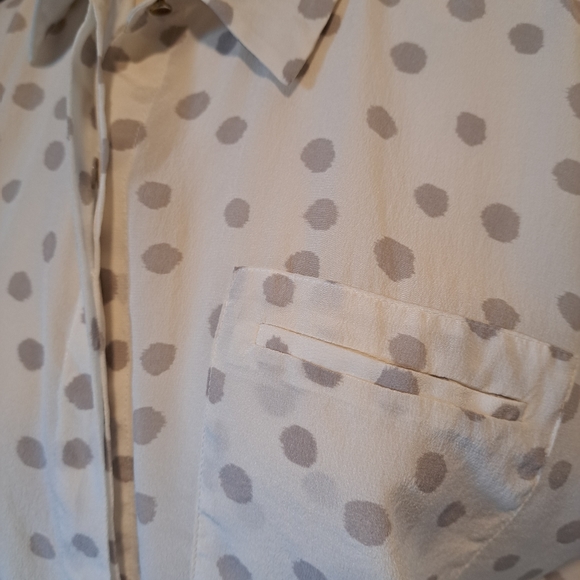 Rebecca Taylor silk tunic, sz 8 - Picture 3 of 5